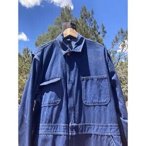 BIGMAC Denim Jumpsuit Coverall 70s Vintage Men's Work Wear